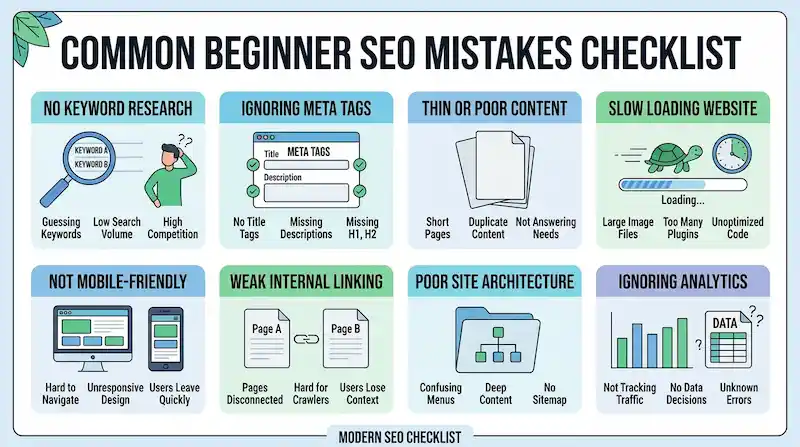 Beginners Seo Mistakes